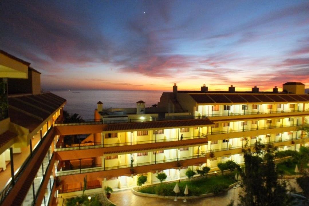 Sonnenuntergang, Blick vom Zimmer 450 HOVIMA Jardin Caleta