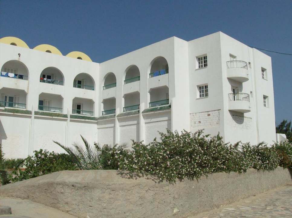 Hinterseite des Hotels Houda Golf & Beach Club