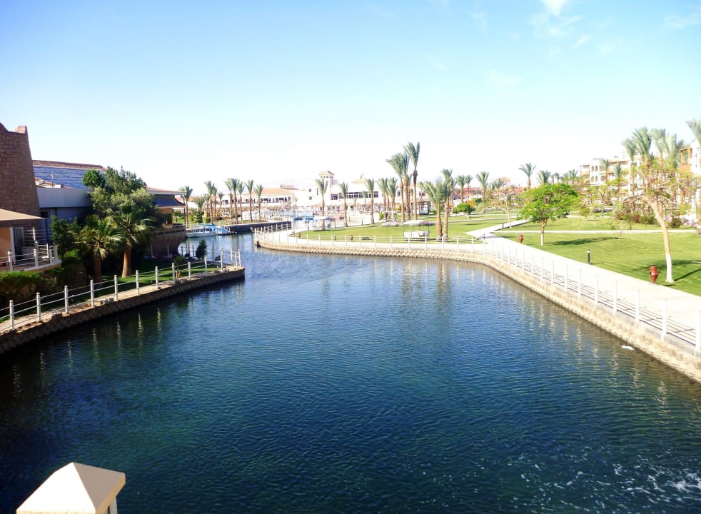 Fahrt mit dem Motorboot auf der Lagune Pickalbatros Dana Beach Resort - Hurghada