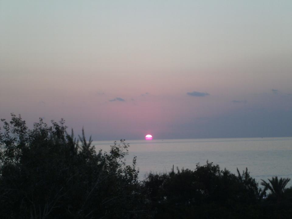 Sonnenuntergang vom Balkon aus Labranda Alantur Resort