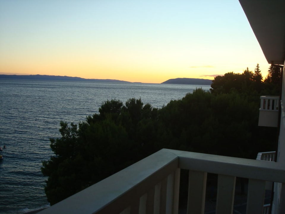 Sonnenuntergang Hotel Tamaris