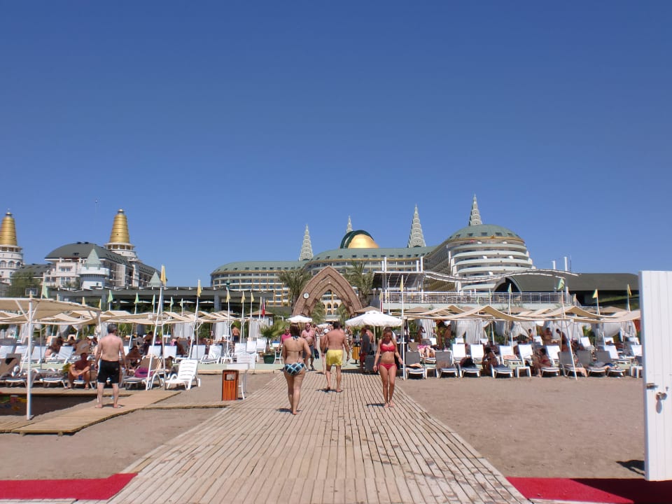 Strandausblick Hotel Delphin Imperial