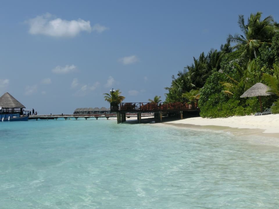 Strand Lagunenseite Sun Siyam Vilu Reef