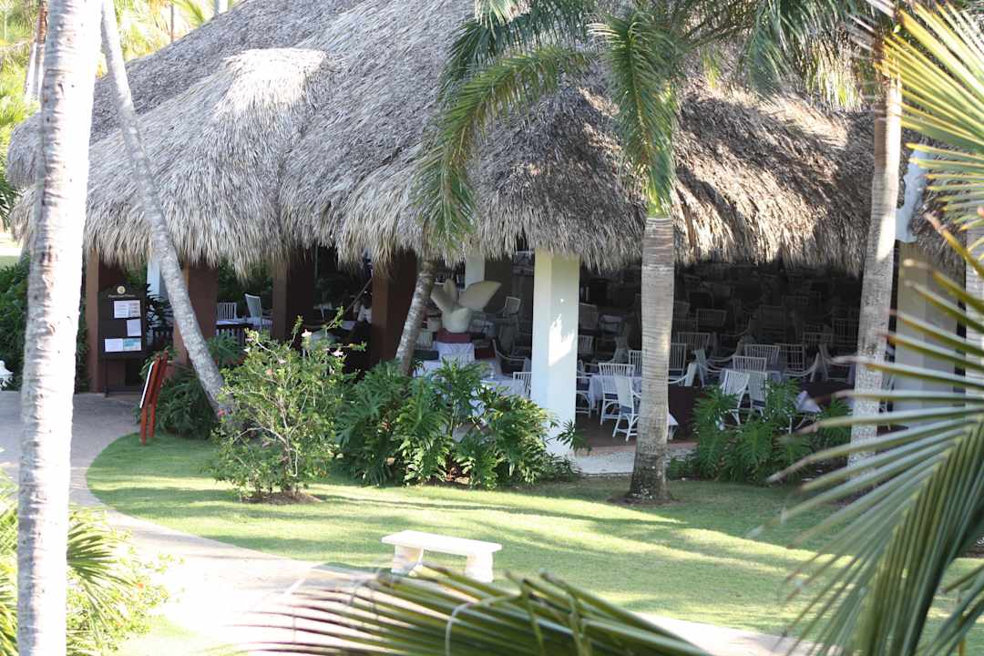 Das Hauptrestaurant Ausblick Zimmer 3218 Punta Cana Princess All Suites Resort & Spa