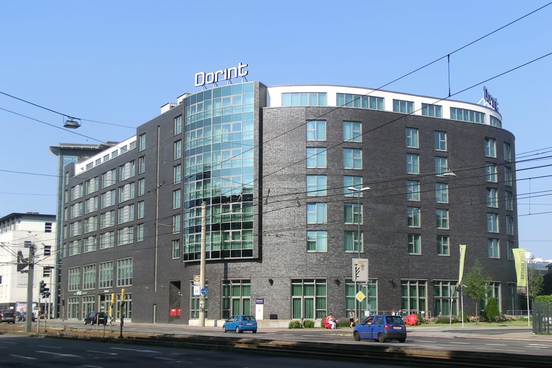 Blick vom Barmer Platz Hotel Dorint an der Messe Köln