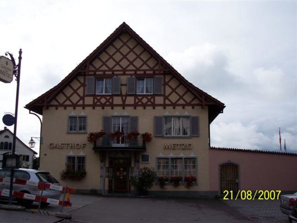 Außenansicht Gasthof Metzg