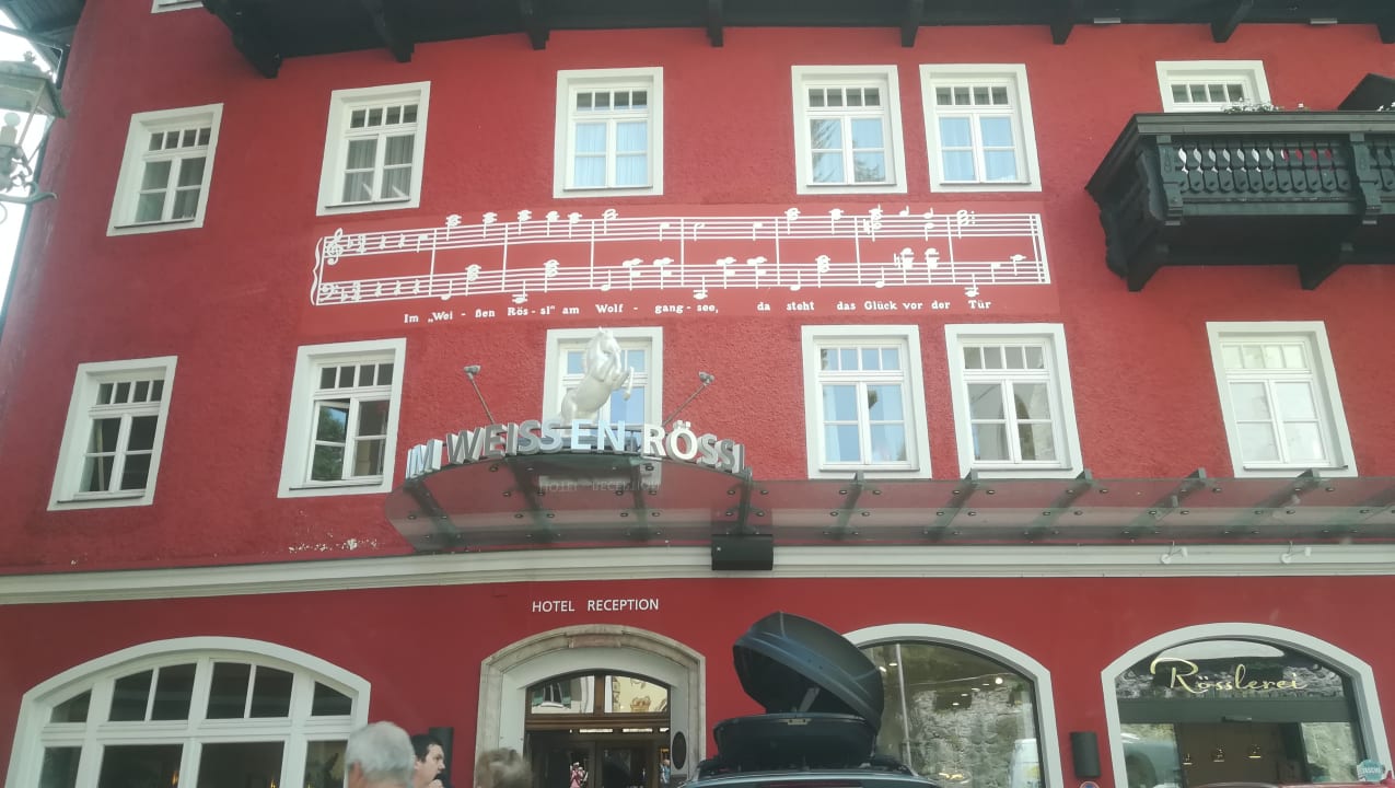 Außenansicht Romantik Hotel Im Weissen Rössl
