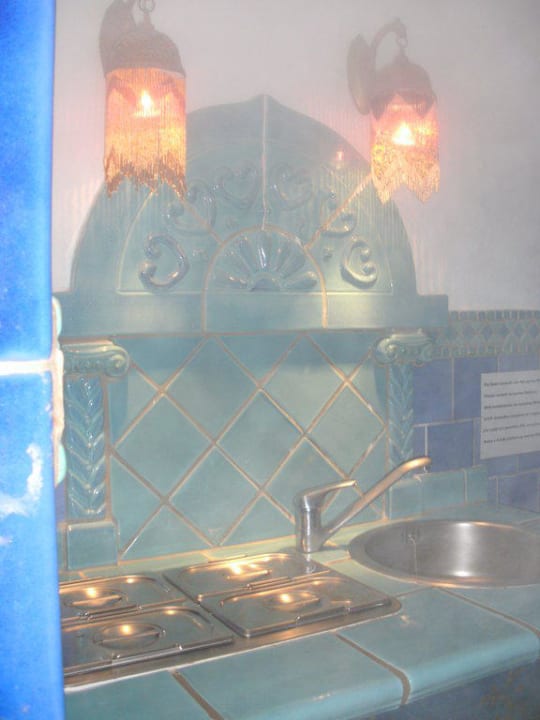 Innenbereich im Rasulraum in der Wellnessanlage Bull Dorado Beach & Spa