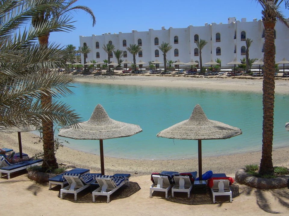 Blick vom Zimmer Arabia Azur Resort