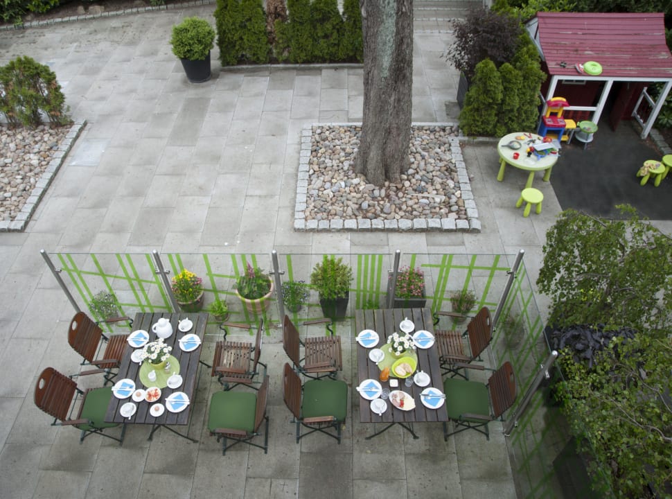 Fruhstücksterrasse Hotel Baurs Park