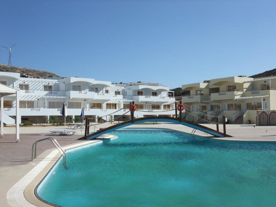 Der Mittelpunkt der Anlage Royal Beach Hotel