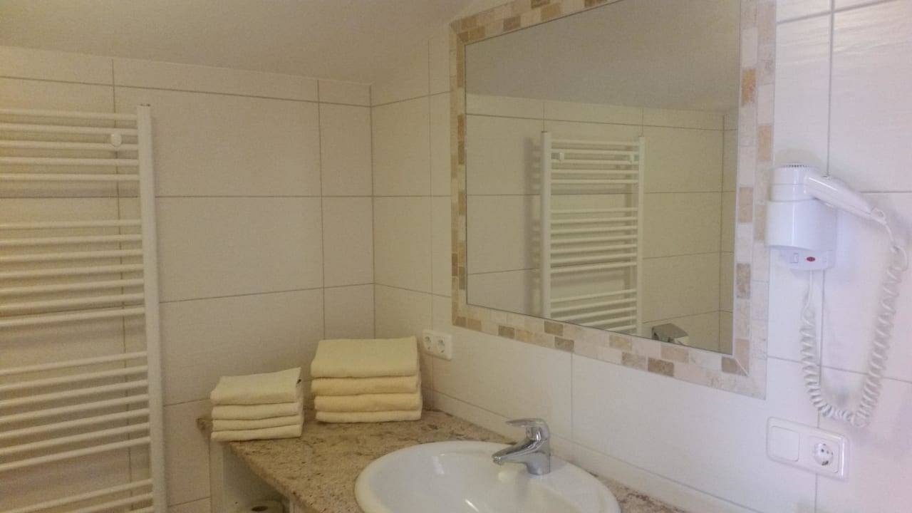 Badezimmer Panoramagasthof-Hotel Hohe Brücke