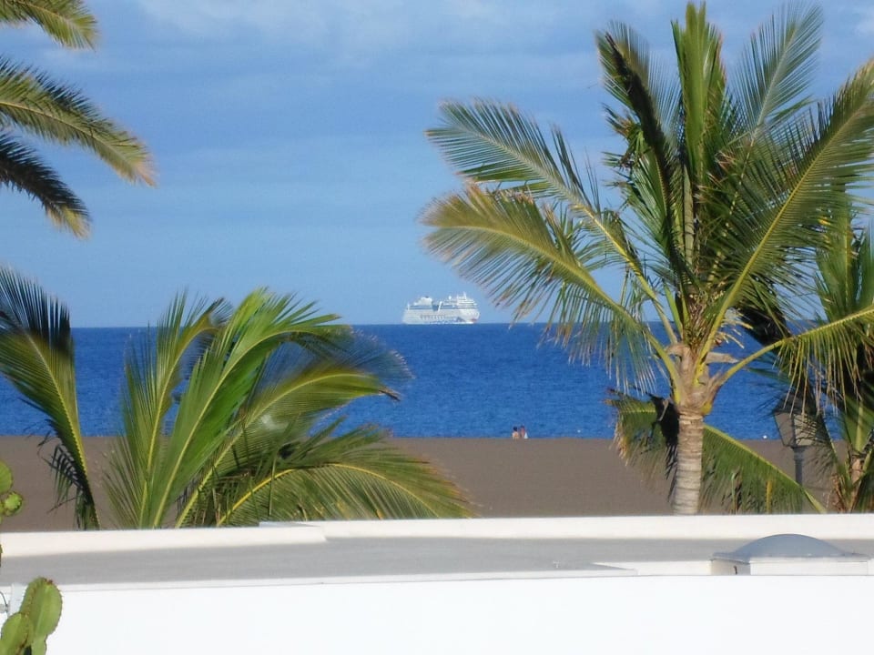 Blick von der Terrasse Hotel Las Costas