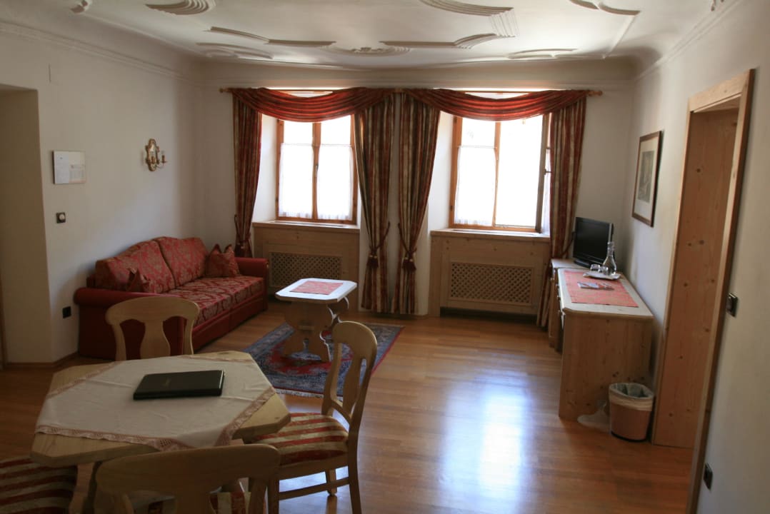 Laugensuite "Schildhof" Wohnbereich Hotel Saltauserhof