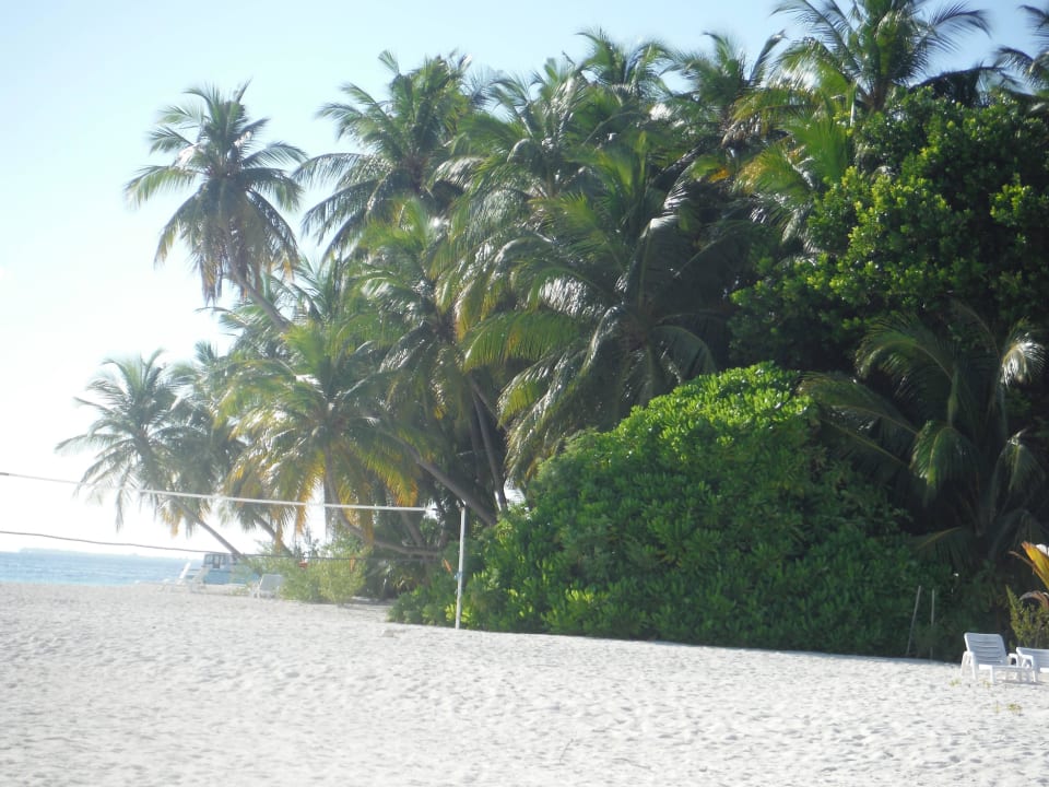 Volleyballplatz Fihalhohi Maldives