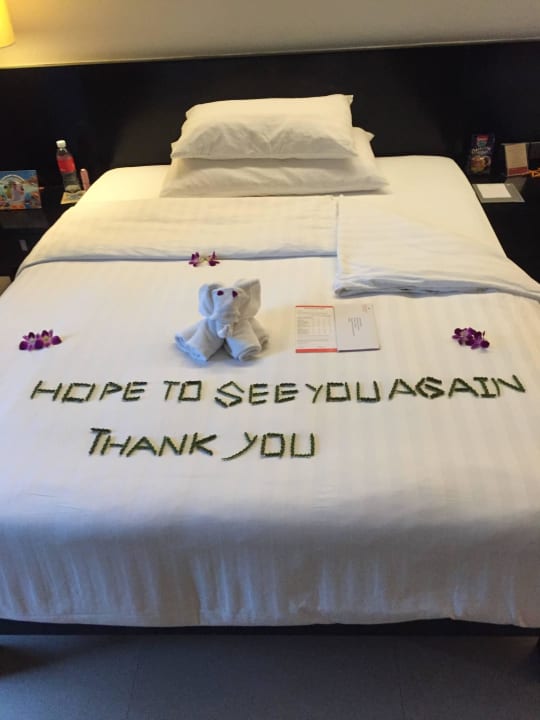 Abschiedsgruß  Ramada Khao Lak Resort