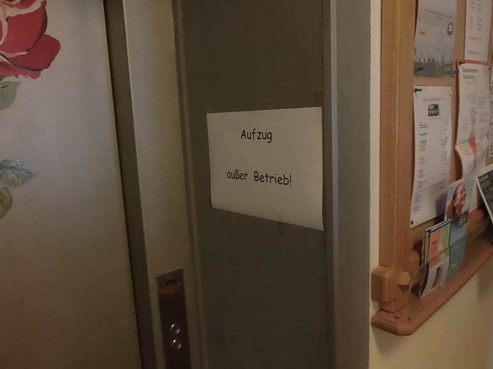 Treppen steigen angesagt Landhotel Rosenberger