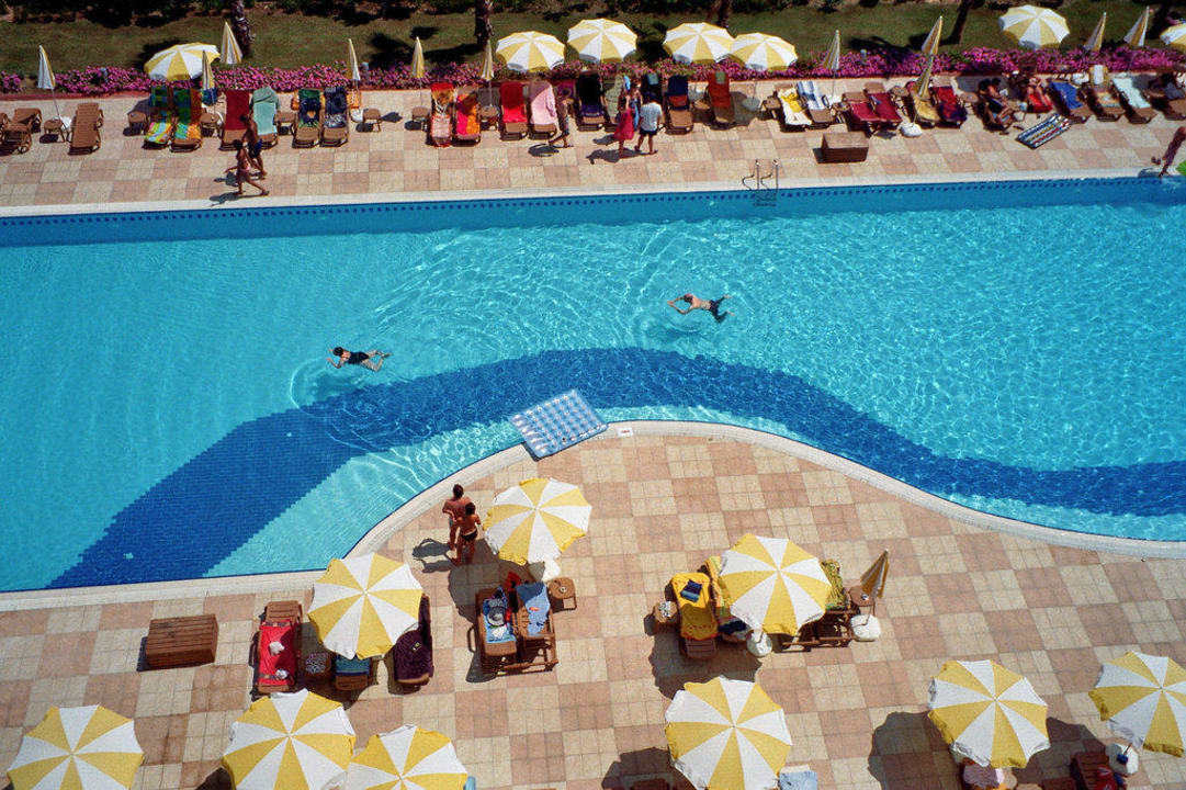 Blick vom Balkon Solivia Hotel