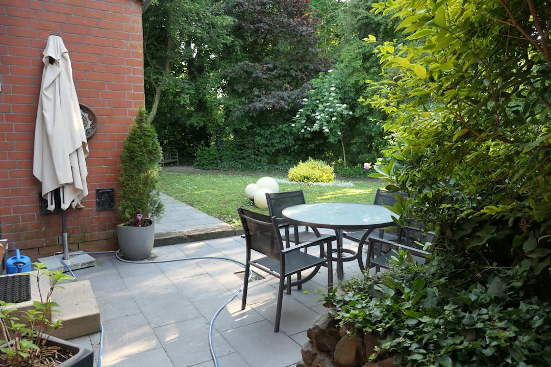 Gartenanlage Architektenhaus am Pewsumer Tief