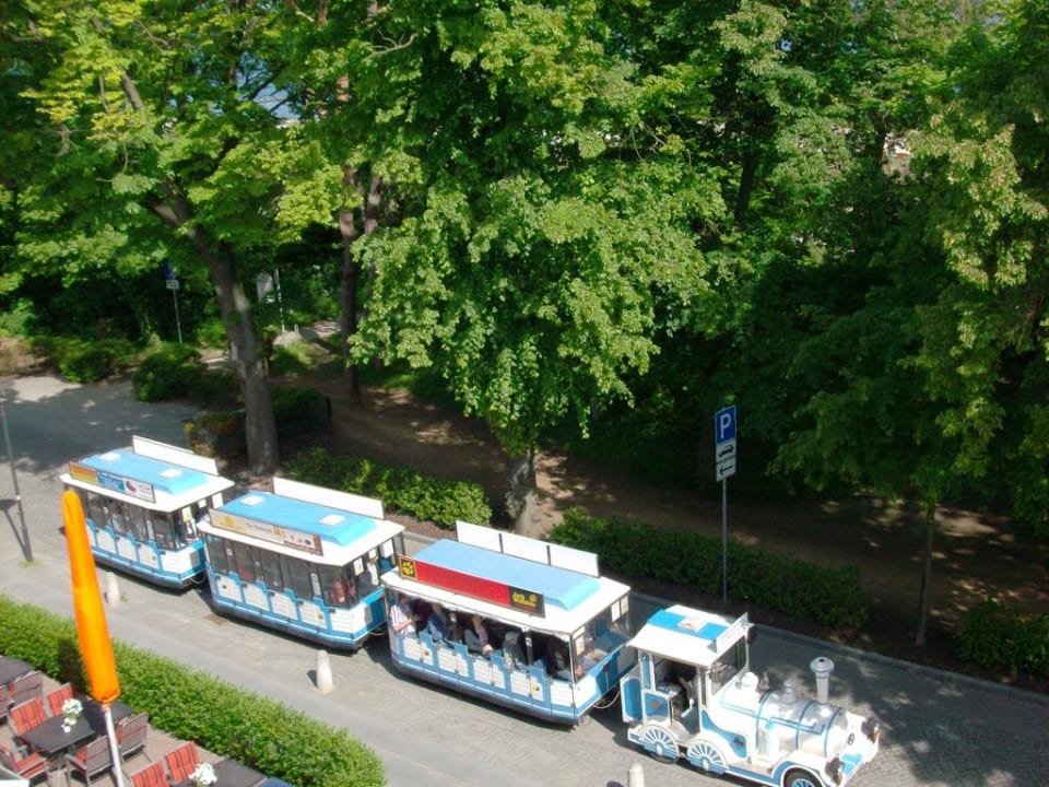 Balkonblick Hotel Am Weststrand
