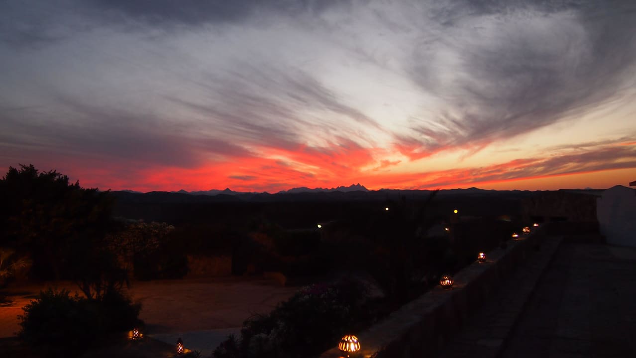 Abendstimmung Hotel Coral Garden