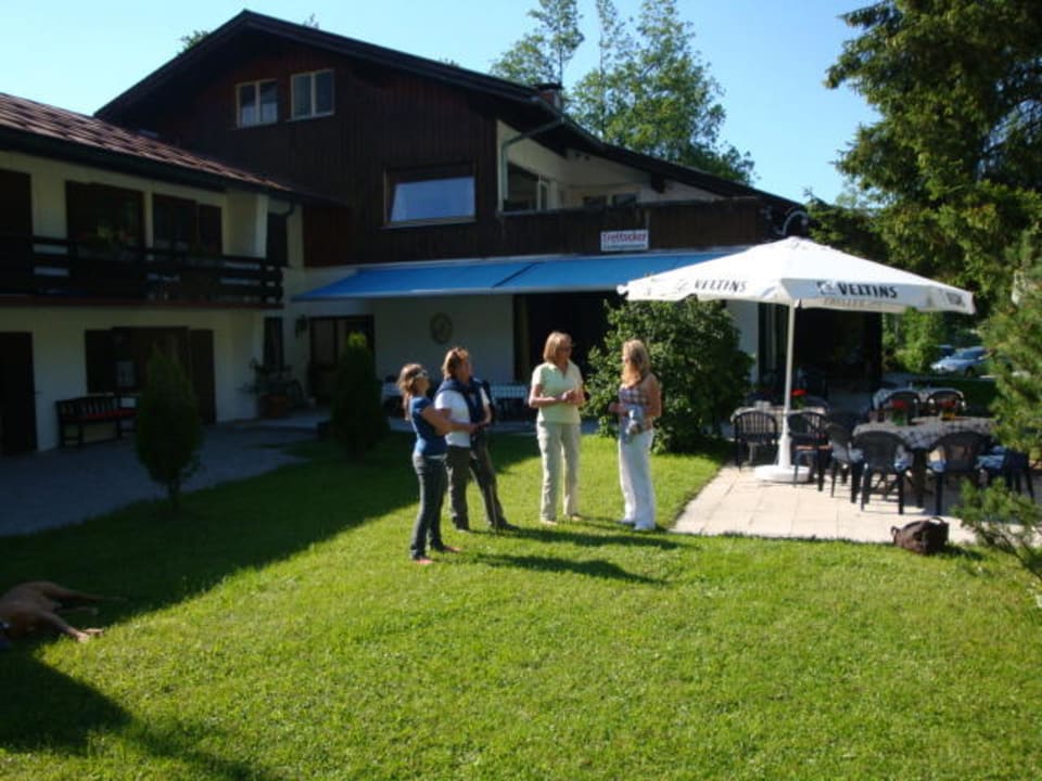 Gartenmeeting  Landhotel Oberstdorf Gruben