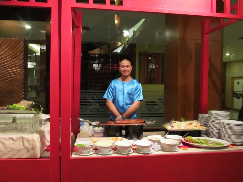 Vorspeisenbüffet Hotel Novotel Bangkok On Siam Square