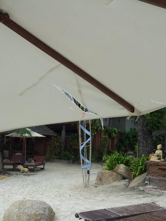 Sonnenschirm Muang Samui Spa Resort
