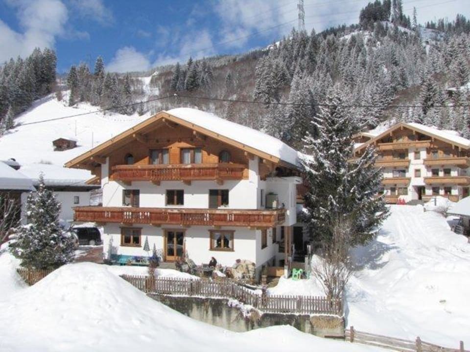 Winteransicht Haus Sonnleiten