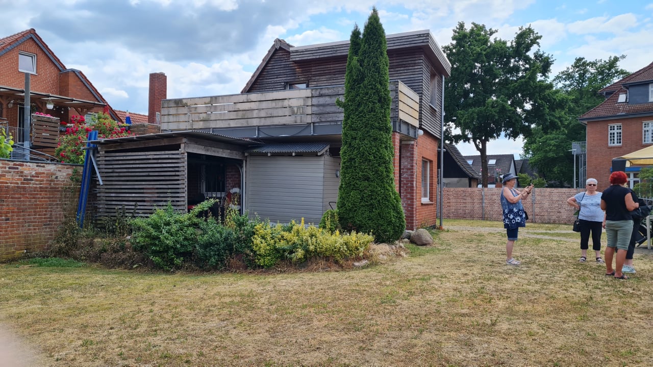 Gartenanlage Ferienhaus Nr. 1