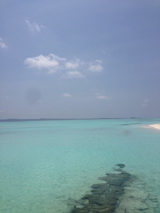 Ausblick vom Restaurant Ranveli Village