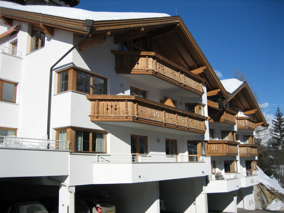 Außenansicht Fliana Arlberg Studios