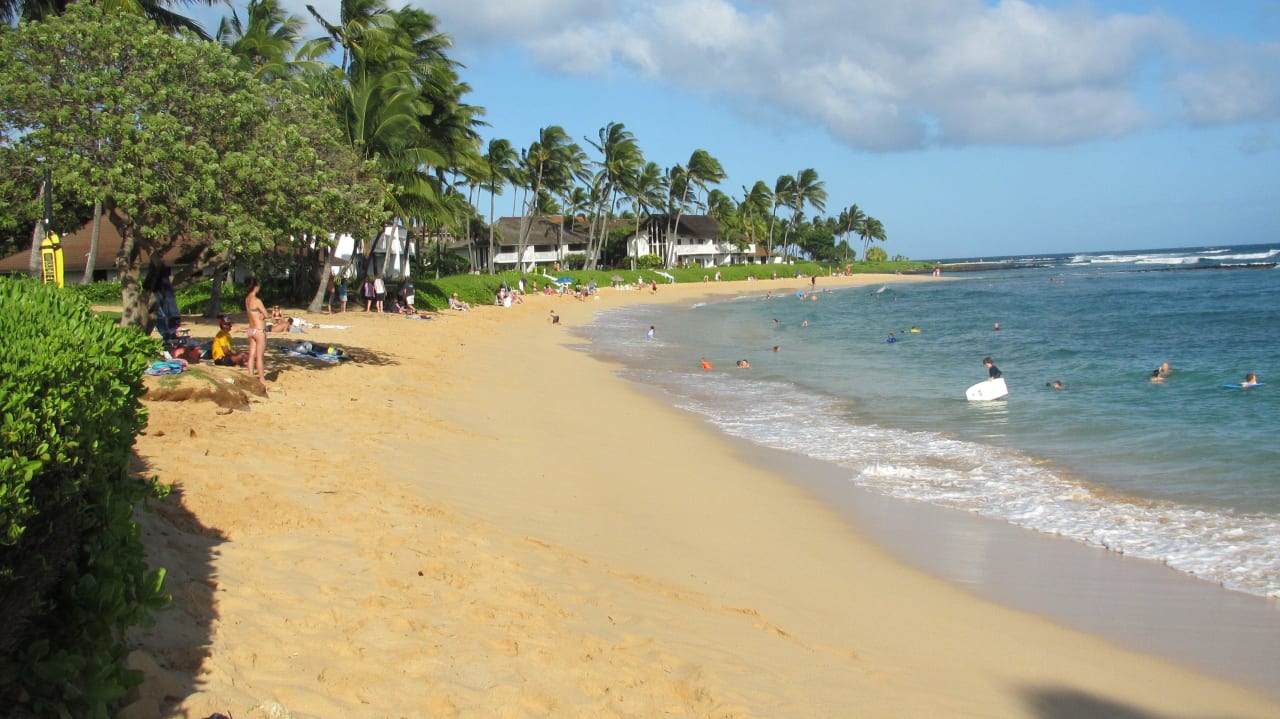 Strandabschnitt Hotel Sheraton Kauai