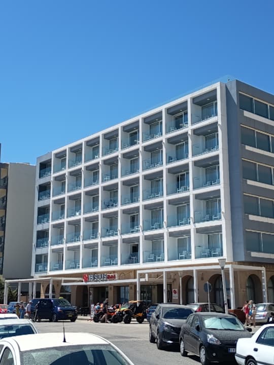 Außenansicht Ibiscus Hotel Rhodos