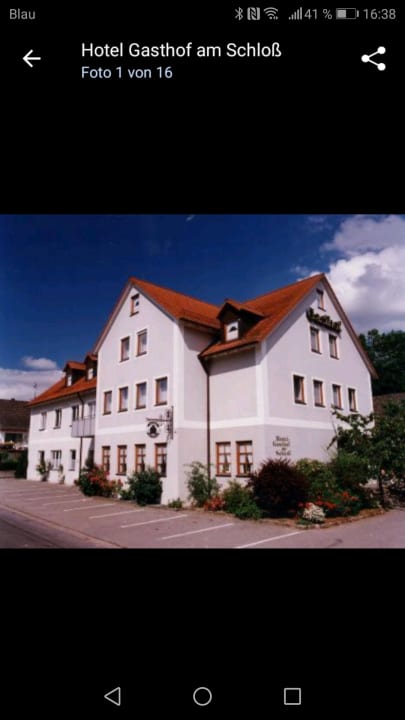 Außenansicht Hotel Gasthof am Schloß