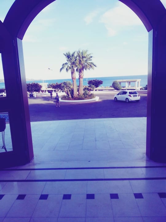 Aussicht aus der Lobby Mitsis Rodos Village