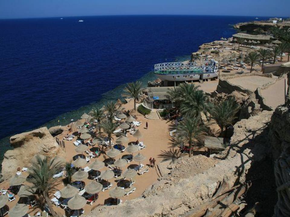 Hotelstrand von oben Dreams Vacation Resort