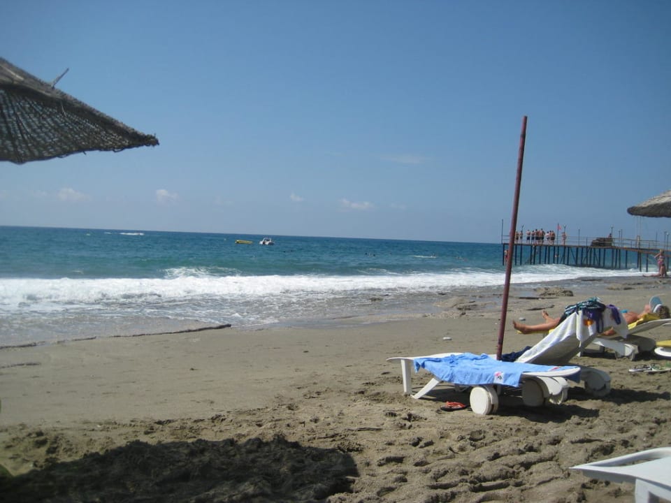 Blick von der Liege Club Hotel Mirabell