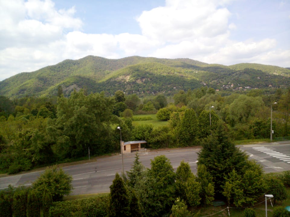 Ausblick Thermal Hotel Visegrad
