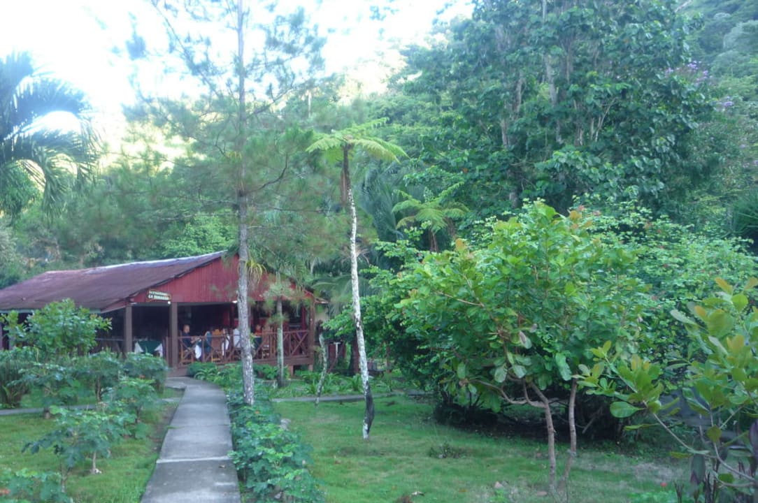 Blick auf das Restaurant Hotel Santo Domingo
