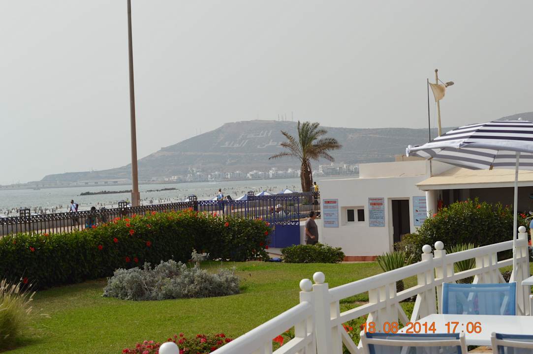Widok z baru Dunes D'or Ocean Club