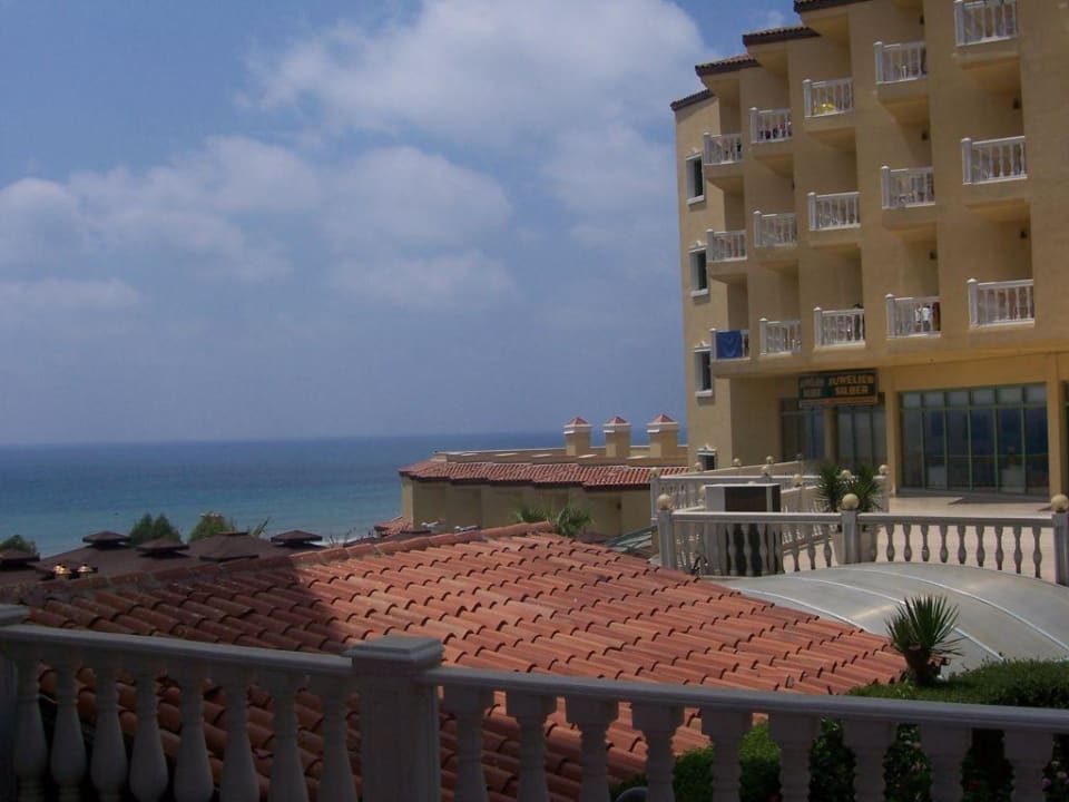 Ausblick von Lobby Iz Flower Side Beach Hotel