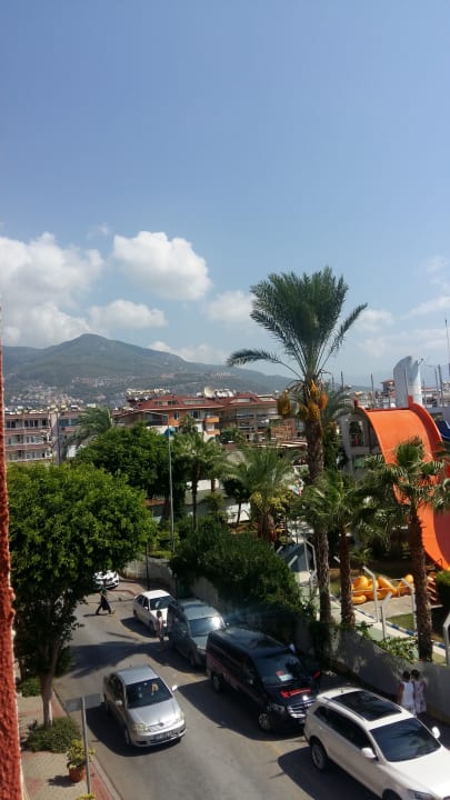 Ausblick Hotel Aslan City Kleopatra