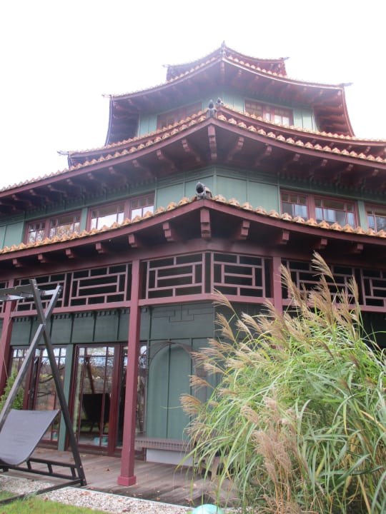 Gartenanlage Spirit & SPA Hotel Birkenhof am Elfenhain