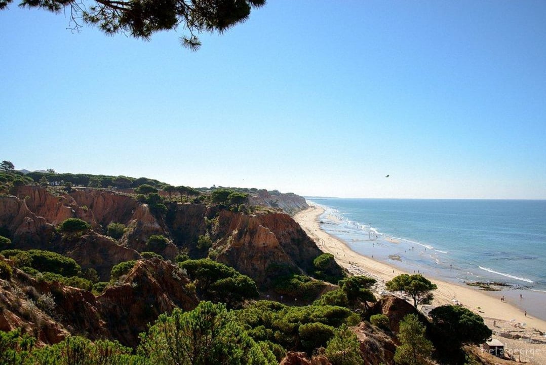 Blick auf den Strand PortoBay Falésia