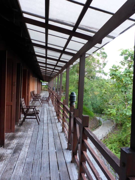 Balkon Langhaus Aiman Batang Ai Resort & Retreat