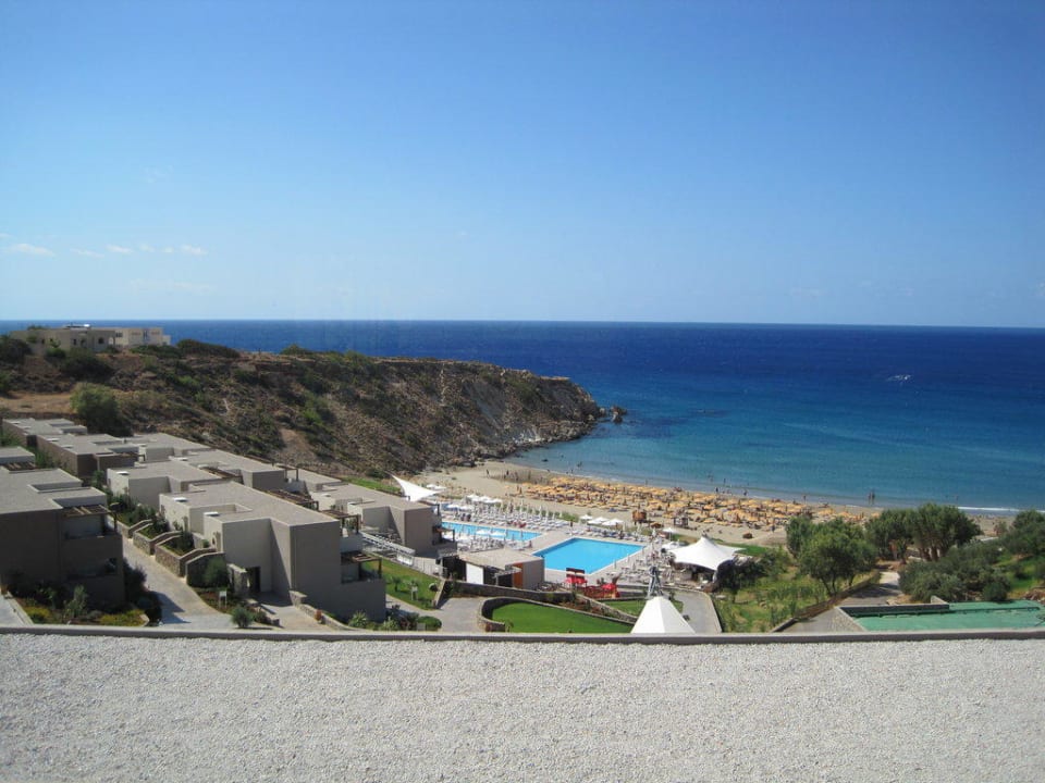 Von oben die Anlage Atlantica Mikri Poli Crete