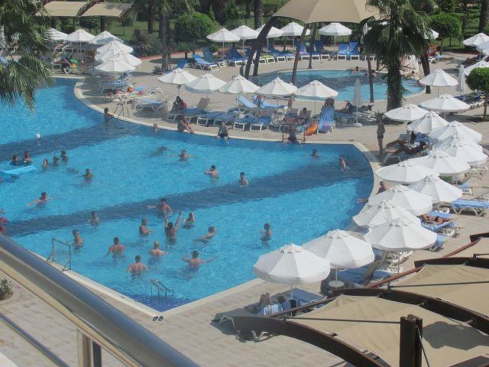 Blick vom Balkon Saphir Resort & Spa