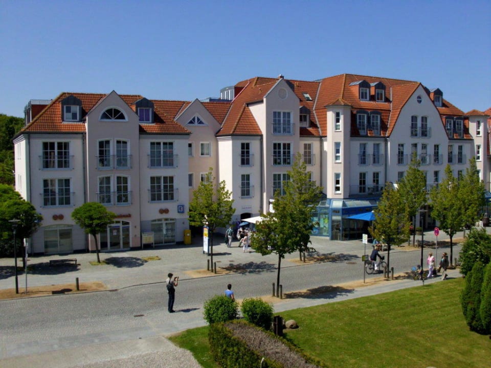 Blick vom Balkon Hotel Nordwind & Haus Wenden