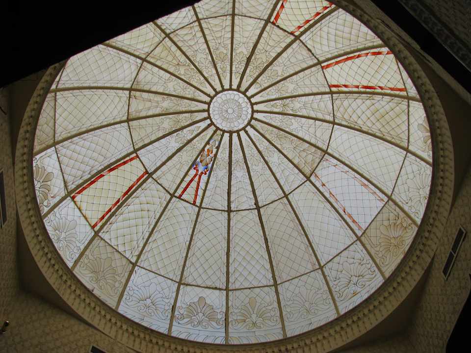 Купол фойе Riviera Aqua Park Resort